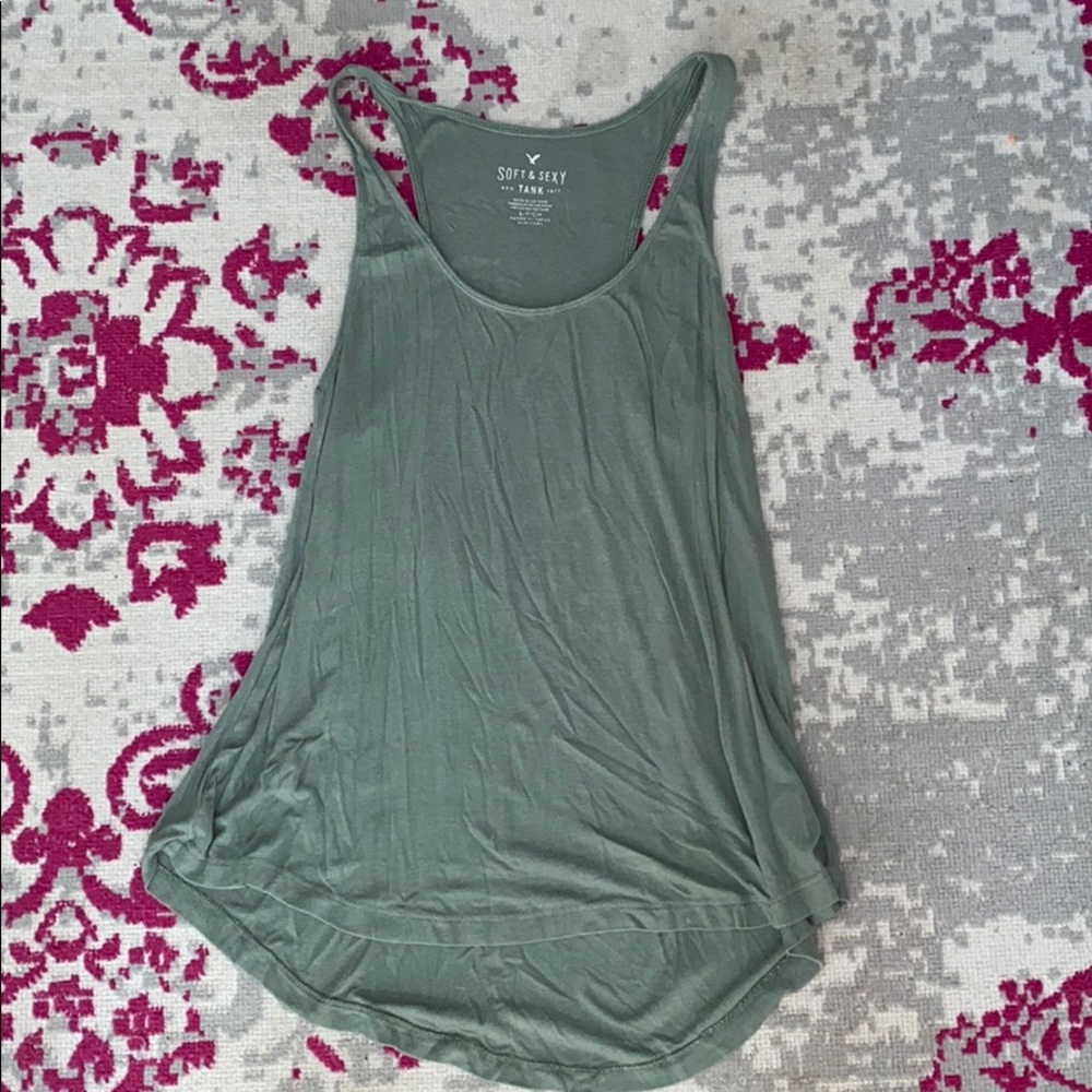 Green Tank Top